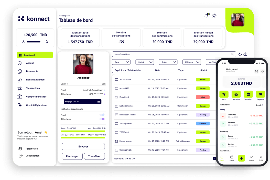 Konnect : Solution de paiement en ligne